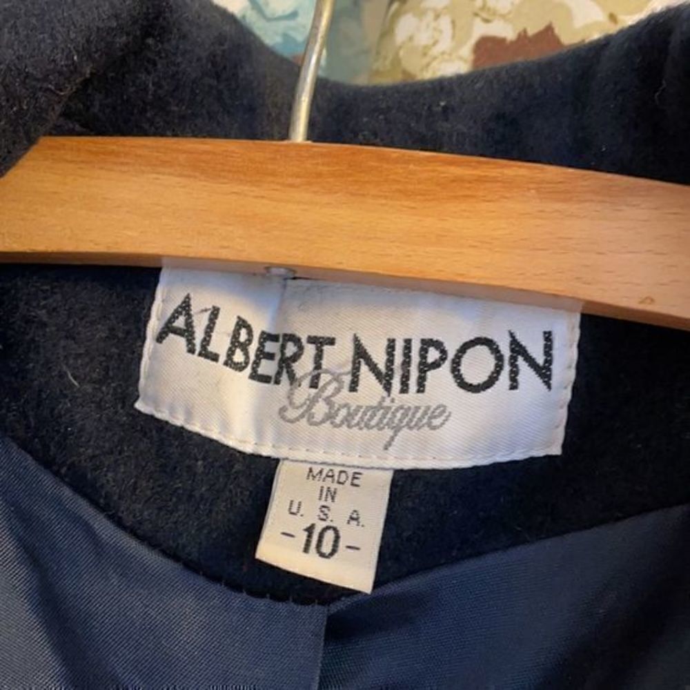 Albert Nipon Vintage wool jacket - Picture 4 of 8